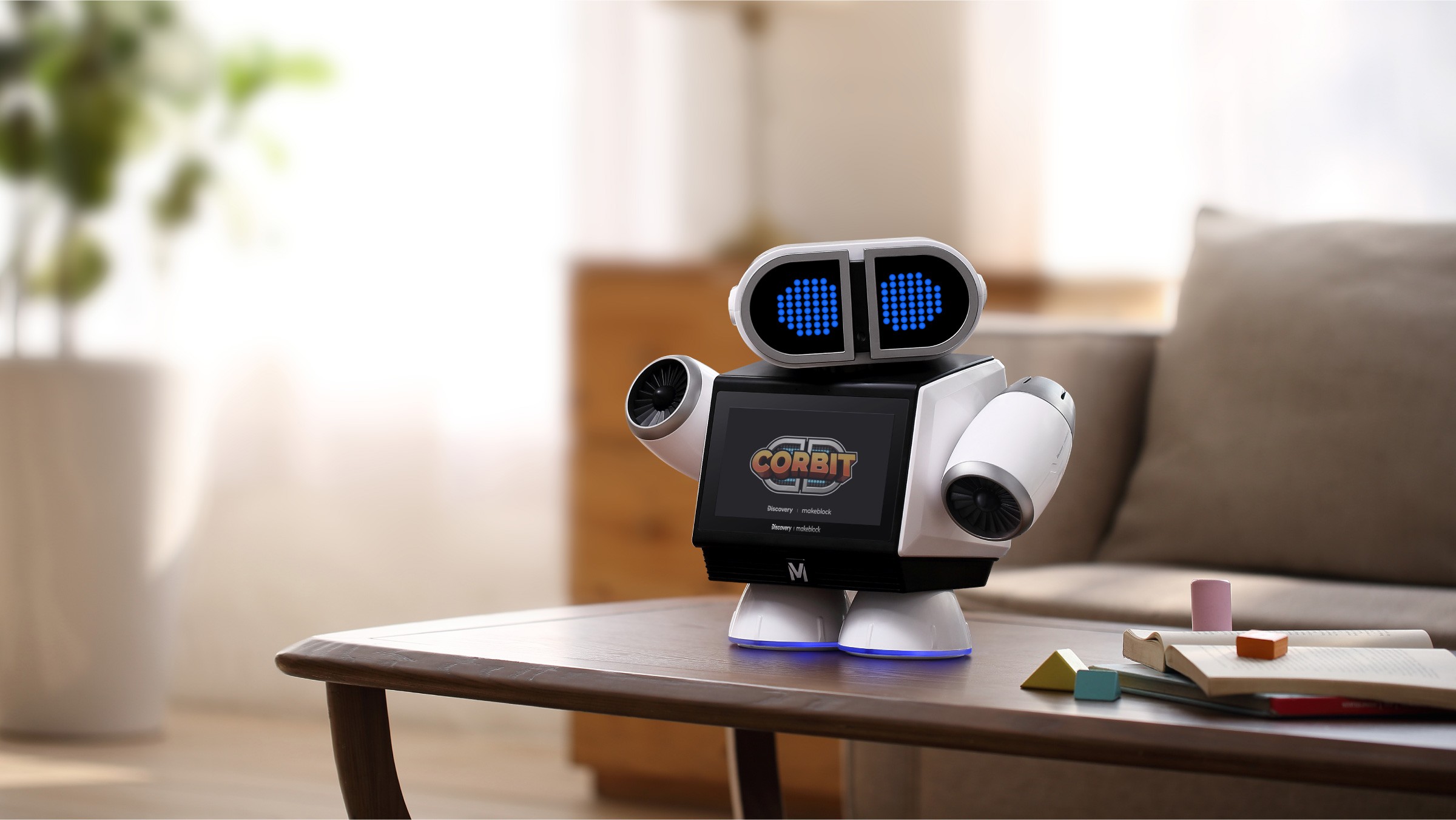 Fun and engaging AI robot design for home living